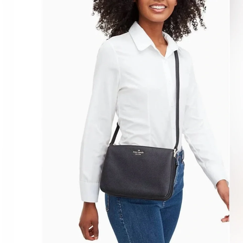 Kate Spade New York LEILA TRIPLE GUSSET CROSSBODY
